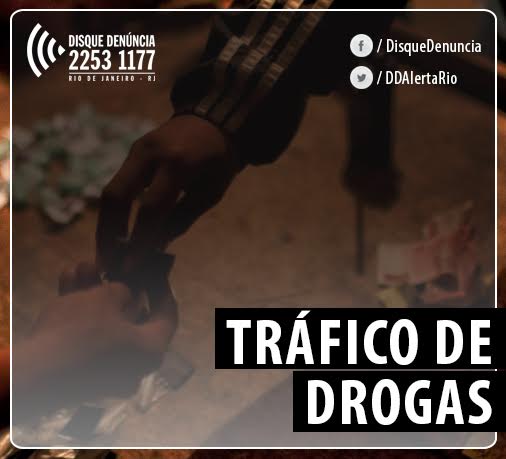 Um suspeito preso e drogas apreendidas em Itaboraí após informações do Disque Denúncia